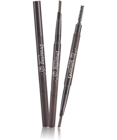 FOYTOKI 3pcs 2 1 Eyebrow Brush Eyebrow Makeup Waterproof Eyebrow Pen Brow Pencil Microblading Pen Stand - Buy Online on GoSupps.com