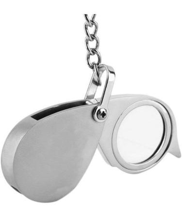 Pocket Glass Small Key Chain Mini Portable Magnifier for Reading Inspection Crafts Low Vision Hobby Made in China - Buy Online on GoSupps.com