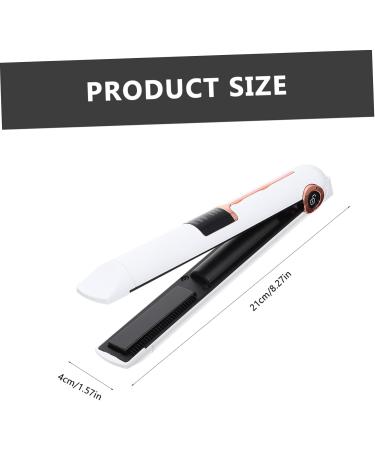 Outanaya Curling Iron Hair Curler Hair Styling Tools Hair Shaping Tool Hair Straightener Portable Curling Wand Hair Straightening Tool Curling Wand for Hair Styling Curler 21X4X3.5CM White - Buy Online on GoSupps.com
