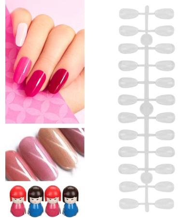 Different Gift Can Be Used As An Exercise Strong And Sturdy Exquisite Craftsmanship Manicure Color Card Ideal Choice Nail Gel Display Color Card Salon Shop for Home(Transparent color) - Buy Online on GoSupps.com