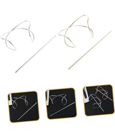 FOMIYES 4 Sets Hair Accessories Cosplay Bun Holder Wedding Tiara Bun Hair Chopstick Hair Accessory for Women Hair Pin Stick Women Hair Cuff Girl Zinc Alloy Women's Hair up - Buy Online on GoSupps.com