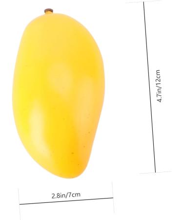 ABOOFAN 9 Pcs Fruit Photography Props Models Fruit Toys Fruit Model Decor for Kitchen Creative Toys Creative Playthings Simulated Fruit Mango Decorations - Buy Online on GoSupps.com