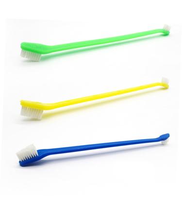 Mipcase Pet Toothbrush 2pcs Cat Toothbrushes Dog Toothbrush Pet Dental Care Pet Toothpaste Dog Teeth Pet Supplies Cats and Dogs The Cat Puppy Toothpaste