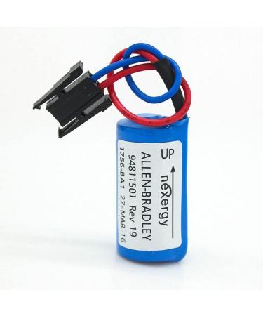 Buy (2 Pack) 3V 1200mAh 1756-BA1 Battery for Allen Bradley - Reliable Replacement Battery - International Shipping Available - Buy Online on GoSupps.com