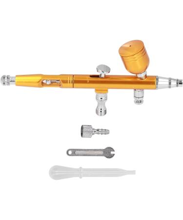Airbrush Kit with Portable G1/8 DIY Paint Spray for Makeup Nail Art Tattoo Lightweight and Easy to Carry (AR180 gold) - Buy Online on GoSupps.com