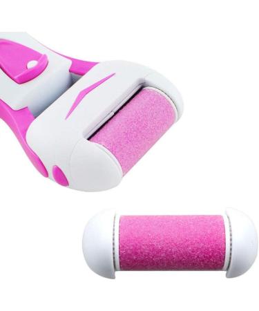 Solustrie 6 Pack Rough Replacement Roller Heads for Pedi Perfect - Effective Pedicure Tool for Hard Skin & Corn Removal - Pink & Blue - Buy Online on GoSupps.com