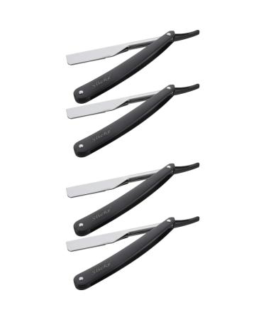 Frcolor 2st Barbier Rastrillos Para Afeitar Para Hombre Barturers Bart Razor hairdresser for men bald head razor for men men's shaver gold and silver sheet man blackx2st 2 PCSX2PCs