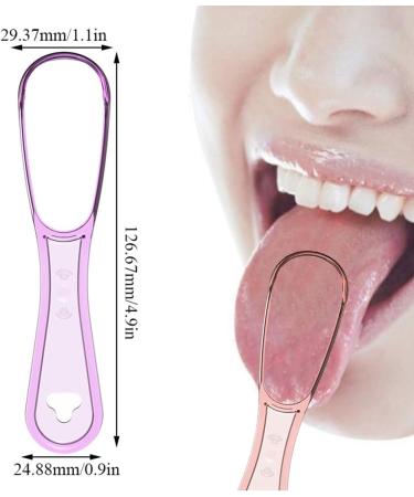 JSKWIKE 5-Pack Tongue Cleaning Brushes - Effective Tongue Cleaner & Scraper for Dental Hygiene | Fresh Breath - Suitable for Adults & Children - Buy Online on GoSupps.com