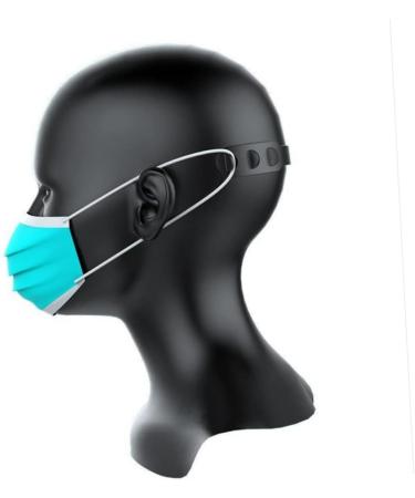 Adjustable Ear Clip Ear Extension Strap - 10 Pieces Silicone Earrings & Mask Hook Accessories - Multi-Color Options for Comfortable Face Mask Wear - Buy Online on GoSupps.com