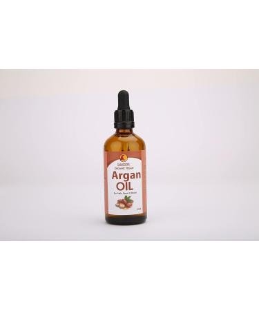 Argan Oil - 100ml - Anti-Ageing Pure & Natural Antioxidant Vegan Hexane Free No GMO - Buy Online on GoSupps.com