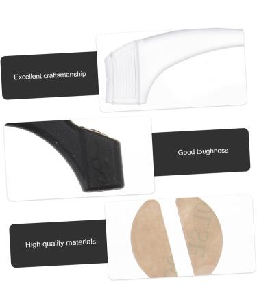 Shop Minkissy 2 Sets Glasses Nose Pads - Comfortable Black & White Slip Covers | Superior Eyeglass Comfort & Support - Buy Online on GoSupps.com