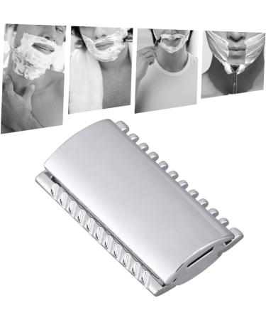 Minkissy White Toilet Item Set - Metal Razor Kit with Replacement Heads for Men's Electric Shaver - Durable 3-Head Shaving Solution - Buy Online on GoSupps.com