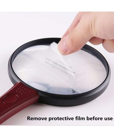 HD Jewelers Glass Double Lens 4X 12X Magnification The Best Gift for The Elderly LED Handheld Illumination Magnifier for Inspection Coins Stamps Needlework Made in China - Buy Online on GoSupps.com