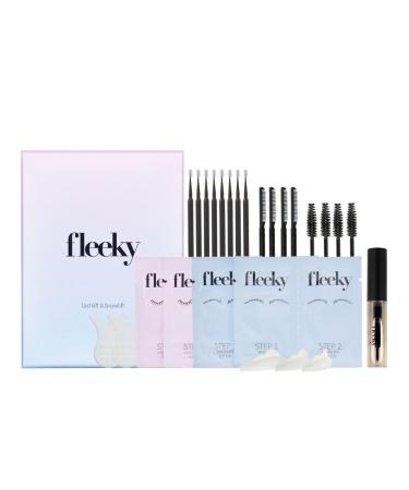 fleeky Brow & Lash Lift Kit - Vegan & Cruelty Free - Lash & Brow Lift Kit for Natural Expressive Lashes and Perfectly Styled Brows