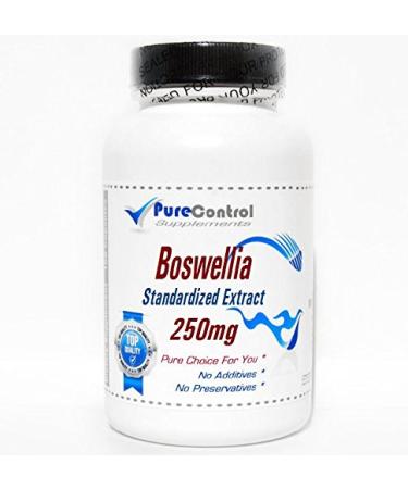 Boswellia Standardized Extract 250mg // 100 Capsules // Pure // by PureControl Supplements