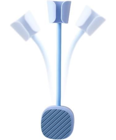 Wezalget Blow Dryer Holder Organizer 360 Degree Adjustable Wall Hair Dryer Rack Adhesive Hair Dryer Organizer No Punching with Cable Hook Blue - Buy Online on GoSupps.com