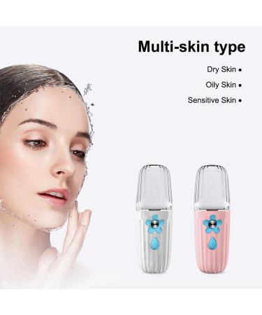kawehiop Facial Mist Sprayer Skin Care Personal Face Nebulizer Portable Household Cool Spray Atomizer Handheld Mister Humidifier - Buy Online on GoSupps.com