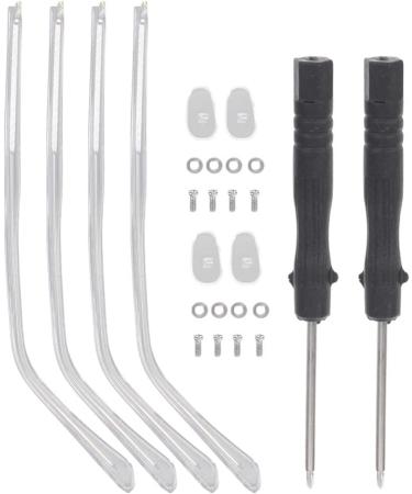 Lurrose Universal Glasses Accessories - Metal Ears & Brackets for Sports Glasses Replacement | Optimized for Men & Women - Buy Online on GoSupps.com