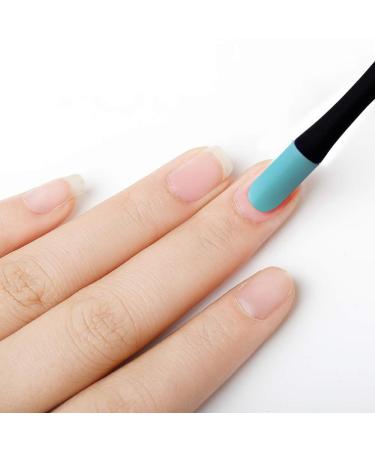 IVON 3 Pack Cuticle Trimmer Pusher Remover - Gentle Rubber Tip - Black - Buy Online on GoSupps.com