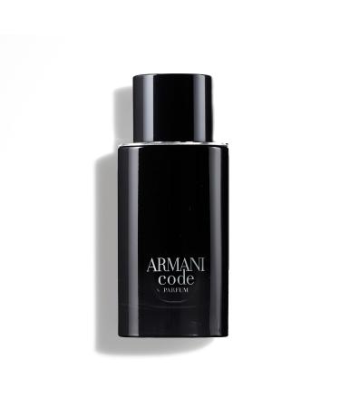 Armani Beauty - Code - Parfum - Cologne for Men - Fresh & Aromatic Men s Fragrance - Bergamot Clary Sage Tonka Bean Notes 2.5 Fl Oz (Pack of 1)