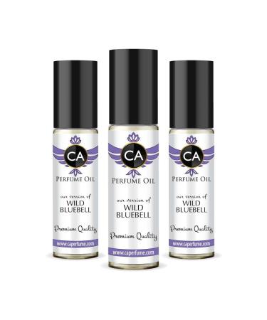 CA Perfume Oils Impression of Wild Bluebell Travel Size Roll on (0.3 fl oz) X3