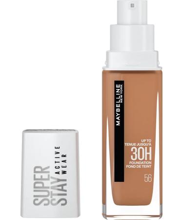  Maybelline Maybelline New York - Superstay Active Wear 30h Long-Lasting Liquid Foundation Transfer-Proof High Coverage - Shade: Toffee (56) - Size: 30 ml - Buy Online on GoSupps.com