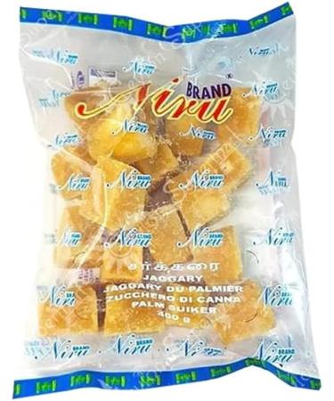 Niru Jaggery Indian | 400G | Natural Sweetener | No Preservatives Added | Gluten Free | Indian Origin | Each 400G | Pack of 2 - Buy Online on GoSupps.com