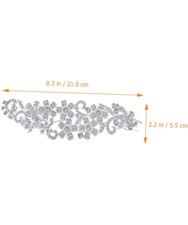 MAGICLULU Crystal Hair Comb Vintage Hair Clips Wedding Hair Clips and Combs Purse Organizer Crystal Hair Clips Rhinestone Hair Clip Bridal Hair Bride Rhinestones Accessories Crystal Glass - Buy Online on GoSupps.com