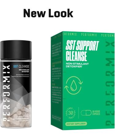 Performix SST Cleanse Non-Stimulant 120 Capsules - Milk Thistle & Turmeric for Liver Health & Regularity - Buy Online on GoSupps.com