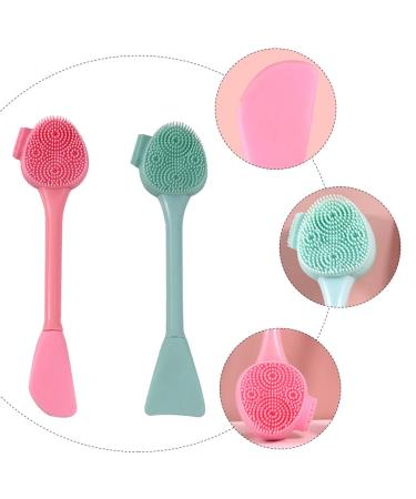 Uonlytech Silicone Facial Applicator & Spatula - Double-ended Face Brush for Deep Cleansing & Makeup Removal - Buy Online on GoSupps.com
