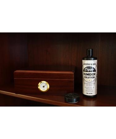Premium 16 oz Humidor Solution (2-Pack) - 70% RH Propylene Glycol Formula - Safe & Non-Toxic - Buy Online on GoSupps.com