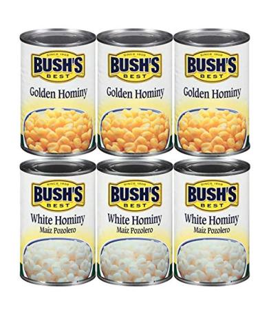 Bush's Best Baked Beans Variety Pack Golden Hominy Beans & White Hominy Beans 1 CT Golden Hominy + White Hominy
