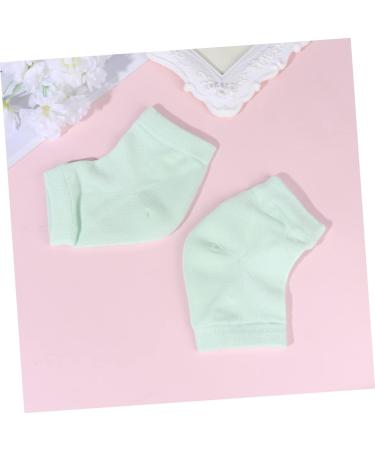 minkissy 1 Pair Lotion Socks Anti- Cracking Ankle Socks Heel Sleeves for Cracked Heels Foot Cracked Heel Socks Plantar Sock Wicking Socks Gel Set Moisture Absorption Miss - Buy Online on GoSupps.com