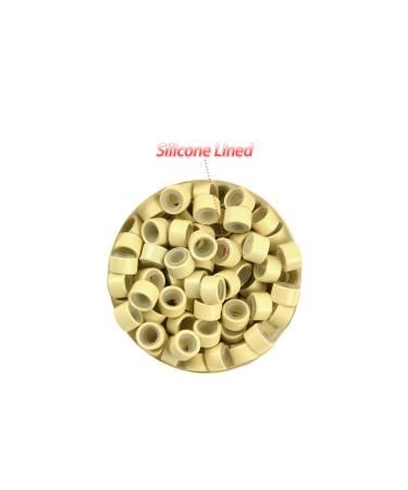 1000 Pieces 5mm Silicone Micro Rings for Hair Extensions - Blonde Micro Links Beads - Buy Online on GoSupps.com