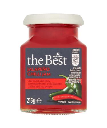 Morrisons Morrisons Best Jalapeno Chilli Jam Chutney 215 g