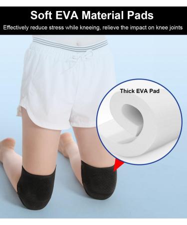 Buy Adjustable Soft Knee Pads for Women & Men - Volleyball Dance & Wrestling Gear - Medium Gray - Buy Online on GoSupps.com