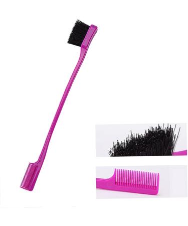 Eyebrow comb Portable Toothbrush Type Eyebrow Comb Double-head Makeup Brush Multifunctional Dye Hair Brush Eyebrow Brush Black - Buy Online on GoSupps.com
