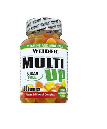 Weider Multi Up 80 Gummies Orange Lemon
