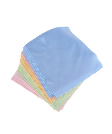 100pcs Eyeglasses Cloth Cleaning Cloths for Lens Cleaning Cloth Cleaning Cloths for Screen 14.5cm*15cm*0.2c As Shown
