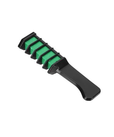 Professional Hair Chalk Comb - Dark Fluorescent Green Temporary Hair Color for Parties & Family Reunions | Washable Hair Dye - Buy Online on GoSupps.com