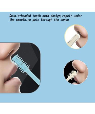 2-in-1 Nasal Hair Cutter 2024 Upgrade - Double Sided & 360 Rotating Nose Hair Trimmer for Men & Women - Best Nostril Hair Remover Tool - Buy Online on GoSupps.com