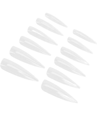 Acrylic Nail Tips Multi-Size Lightweight Nai Tips 360 Pieces Multi-Purpose Use for DIY Nail Art Decoration for Nail Shop (05#) - Buy Online on GoSupps.com