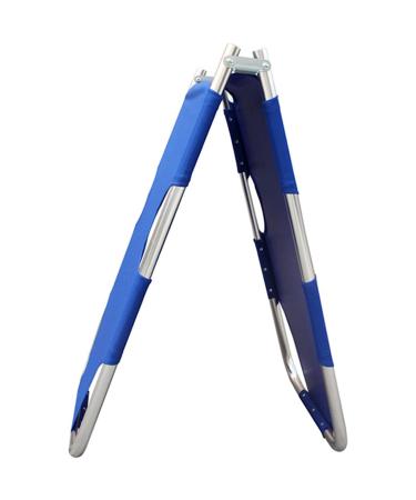 Foldaway Portable Stretcher Flat Folding Aluminum Alloy Medical Emergency Stretcher Lightweight Heavy Duty Travel Size Rescue Stretcher for Patient Transport
