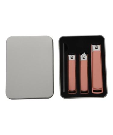 1set Anti-Splash Nail Clippers Toe Nail Scissors Fingernails Clippers and Toenails Clippers Fingernail File Nails Household Nail Scissors Abs Manicure Pedicure Scissors