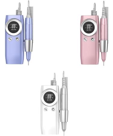rongweiwang Convenient And Portable Electric Nail Sander - Salon-worthy Nails Anywhere Go Nails Lathe Gel Cutting Remove Tool white - Buy Online on GoSupps.com