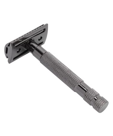 Manual razor washable razor plane sure stable wear and tear environmentally friendly for home trips for hairdressing salon for facial care (black)