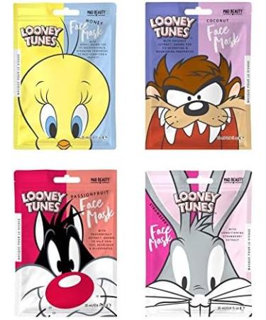 Mad Beauty Looney Tunes Single Face Mask (Honey - Tweety Pie) - Buy Online on GoSupps.com
