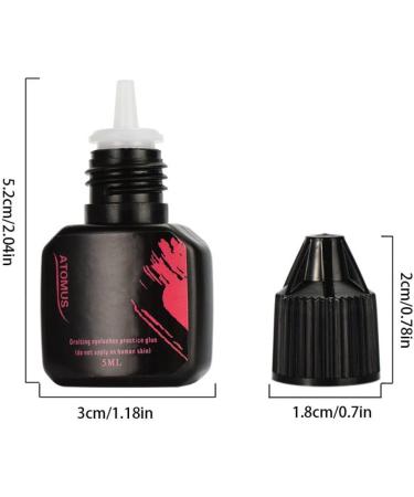 LIUMMRCY Eyelash Adhesive - Fast-Drying Professional Glue for False Eyelashes & Extensions - 1 Piece Black - Buy Online on GoSupps.com