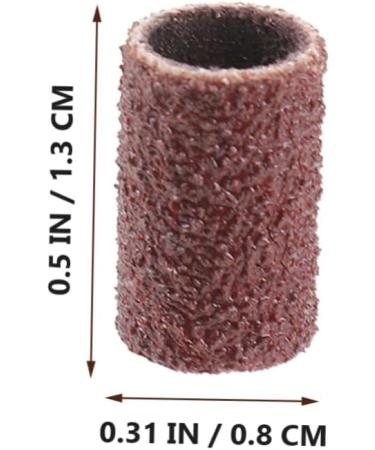 Beaupretty Nail Drill Sanding Bits Sanding Bands Replacement Professional Sanding Bands manicure sanding bands brocas gel bit fine grit sanding bands Sanding Band Sleeves Grit Sand head - Buy Online on GoSupps.com