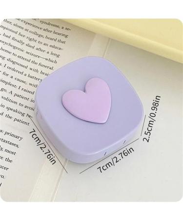 KCHYCV Purple Contact Lens Organizer - Double-Sided Protective Case for Easy Care | Stylish & Functional eCommerce Shipping Internationally - Buy Online on GoSupps.com